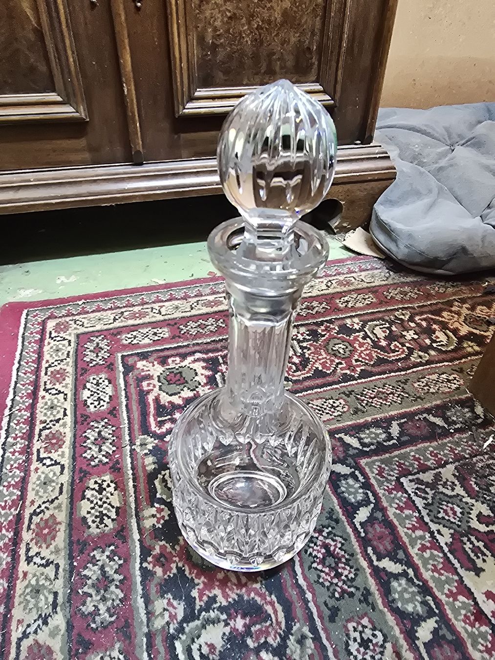 Caraffe: Kristallkaraffe geschliffen 34cm höhe (D1) – Usato da Rorschach venduto da TimelessTrading