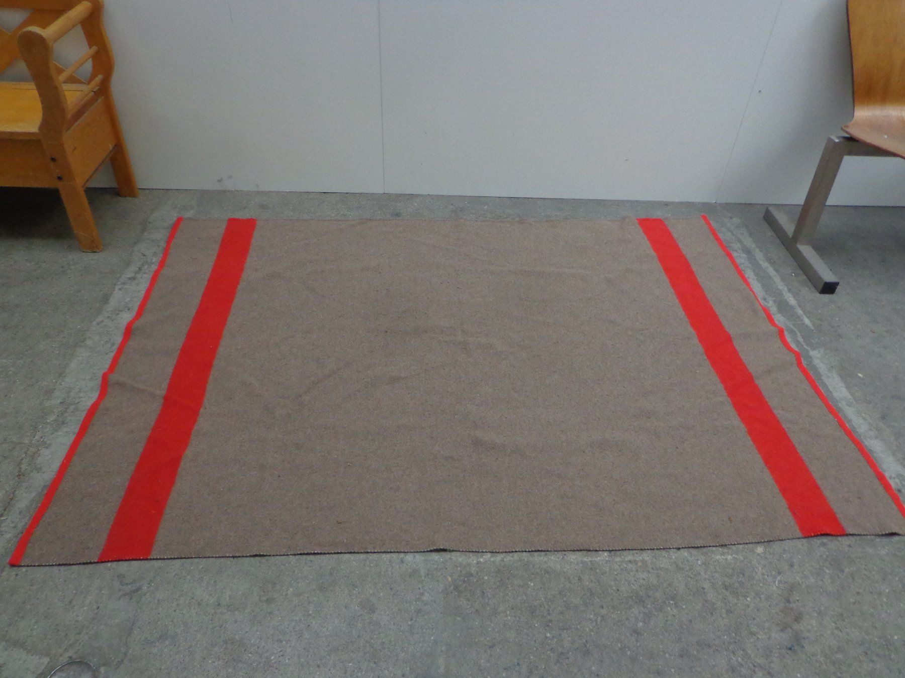 Schweizer Armee Coperte: Armee Wolldecke ohne Schweizerkreuz – Usato da Zofingen venduto da goezi 1