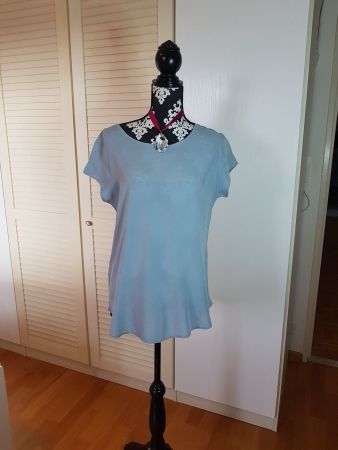 Blusenshirt grau von H&M Gr. S