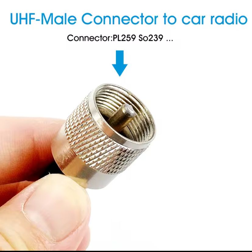 Radiocomunicazione: Antennenkabel UHF PL259 zu SO239 neu – Nuovo e nell'imballaggio originale da St. Gallen venduto da Radiomania-Schweiz 1