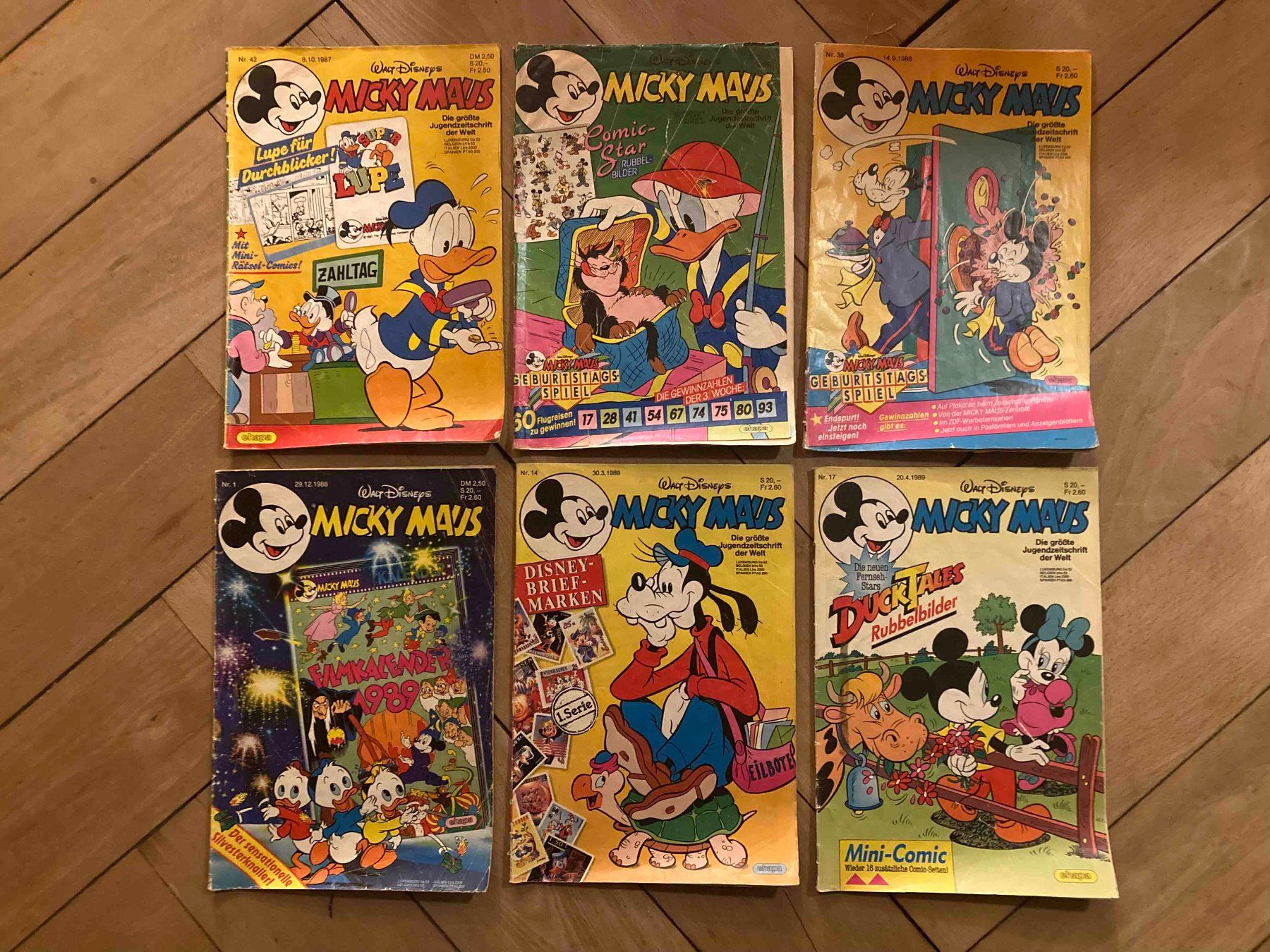 Comics: Micky Maus Hefte, 22 Stk. 1987-1990 – Gebraucht aus Luzern von Needful_Things 3