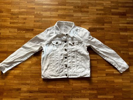 Cyrillus Paris Weiss Denim Jacke Gr. 40/S