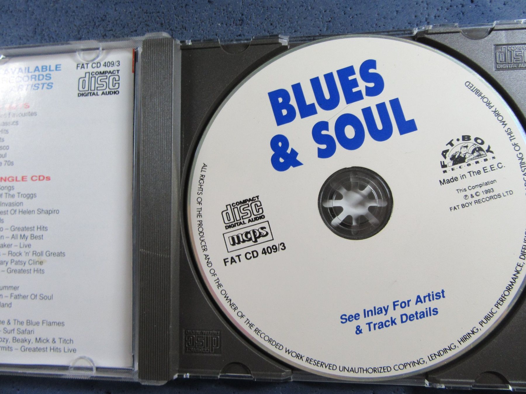 CD: BLUES & SOUL VOL.3 18 CLASSICS CD ORIGINAL ARTISTS – Usato da Ettingen venduto da Hausi4711 2