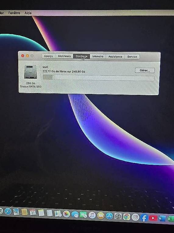 Apple Notebook: MacBook Pro 15 | i7 | 8Go | SSD 250Go | Office – Usato da Renens VD venduto da MTD2211 8