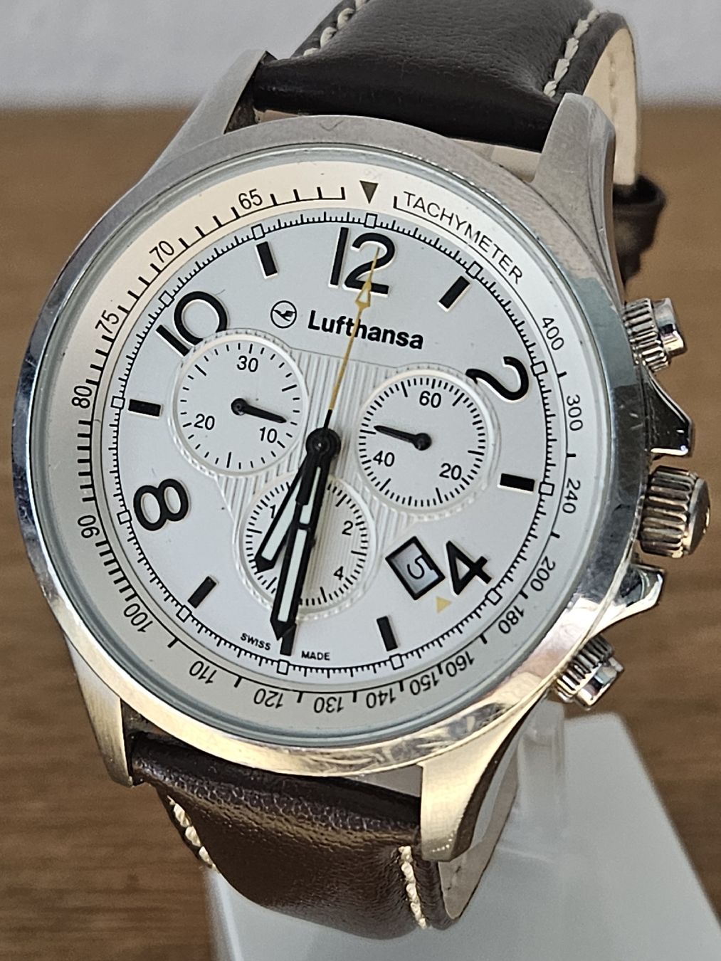 Orologi: Lufthansa Herrenuhr Chronograph 45mm – Usato da Flamatt venduto da pie_f9zm