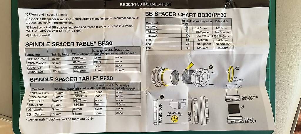 Ersatzteile: Tretlager E-Thirtheen PF30 - 30 mm Achse – Neu und originalverpackt aus Agno von Snapyalpha 1
