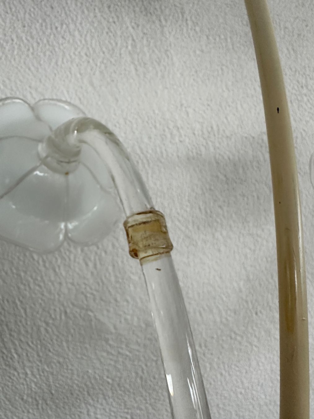 Lampade: grosse Murano / Acrylglas / Messing Tischlampe – Usato da Zürich venduto da frauflufelberg 8