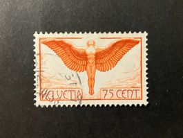 Flugpost, Kat.11z, gerif. Papier, sign. Marchand, KP 250.--