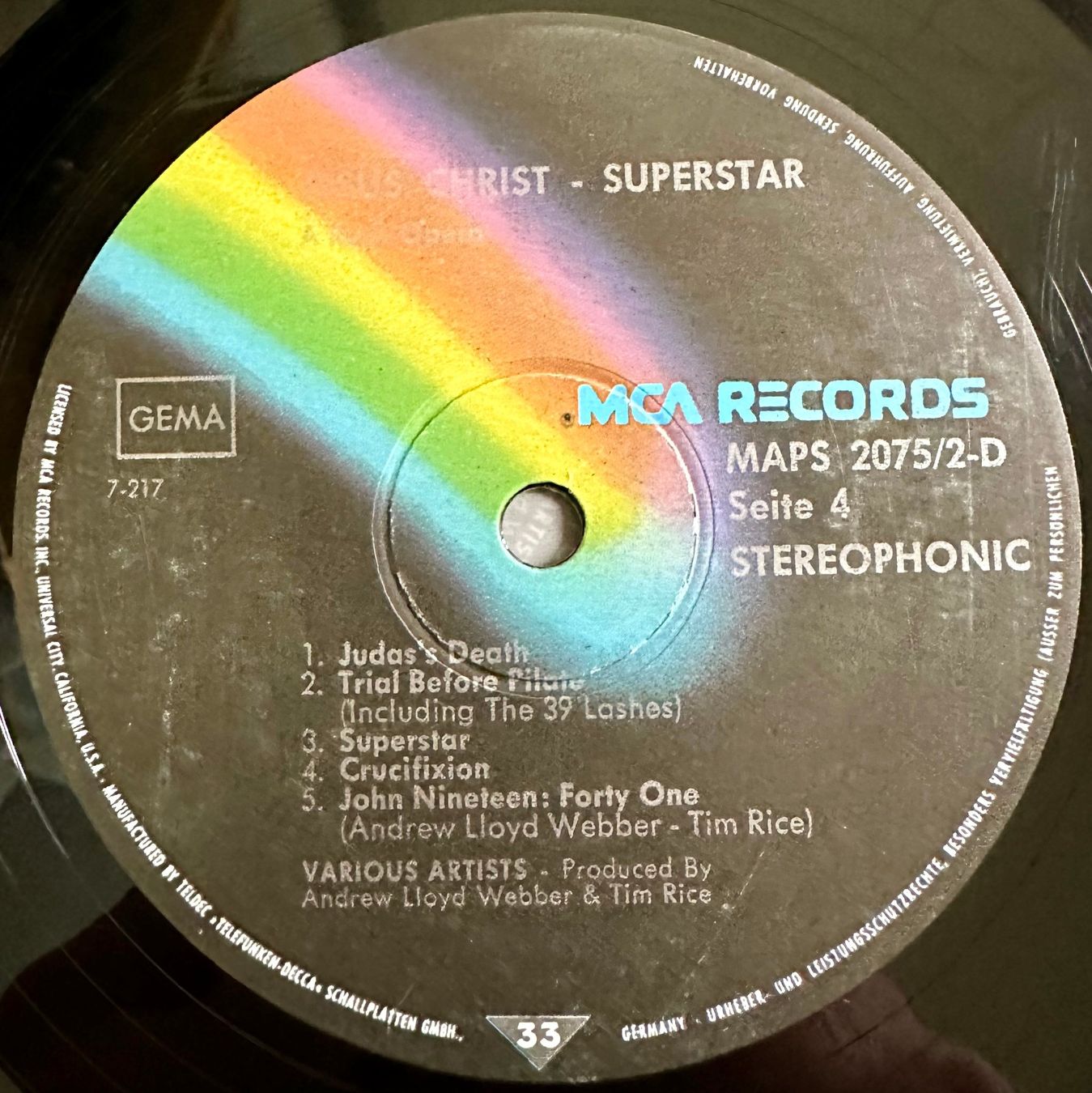 Dischi in vinile: VA - Jesus Christ Superstar // LPs: VG++; Box: VG – Usato da Zürich venduto da saltbee 6