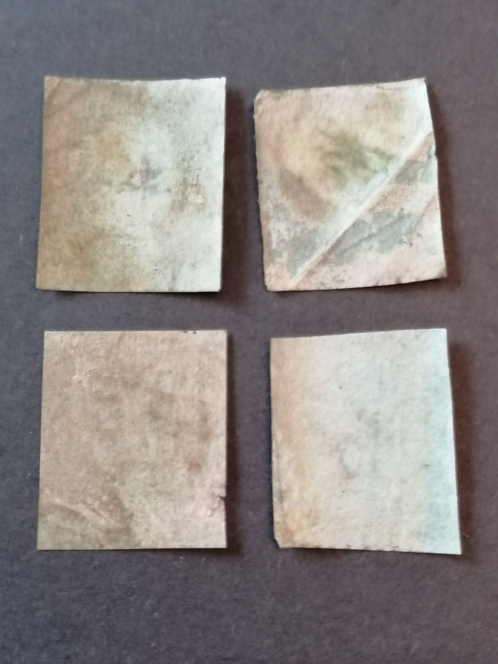 Tous les timbres: 4mal One Penny red 1841  – D'occasion à Happerswil par tschergi 1