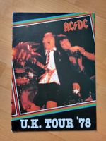 AC/DC Tourbook - UK Tour 1978 mit Bon Scott