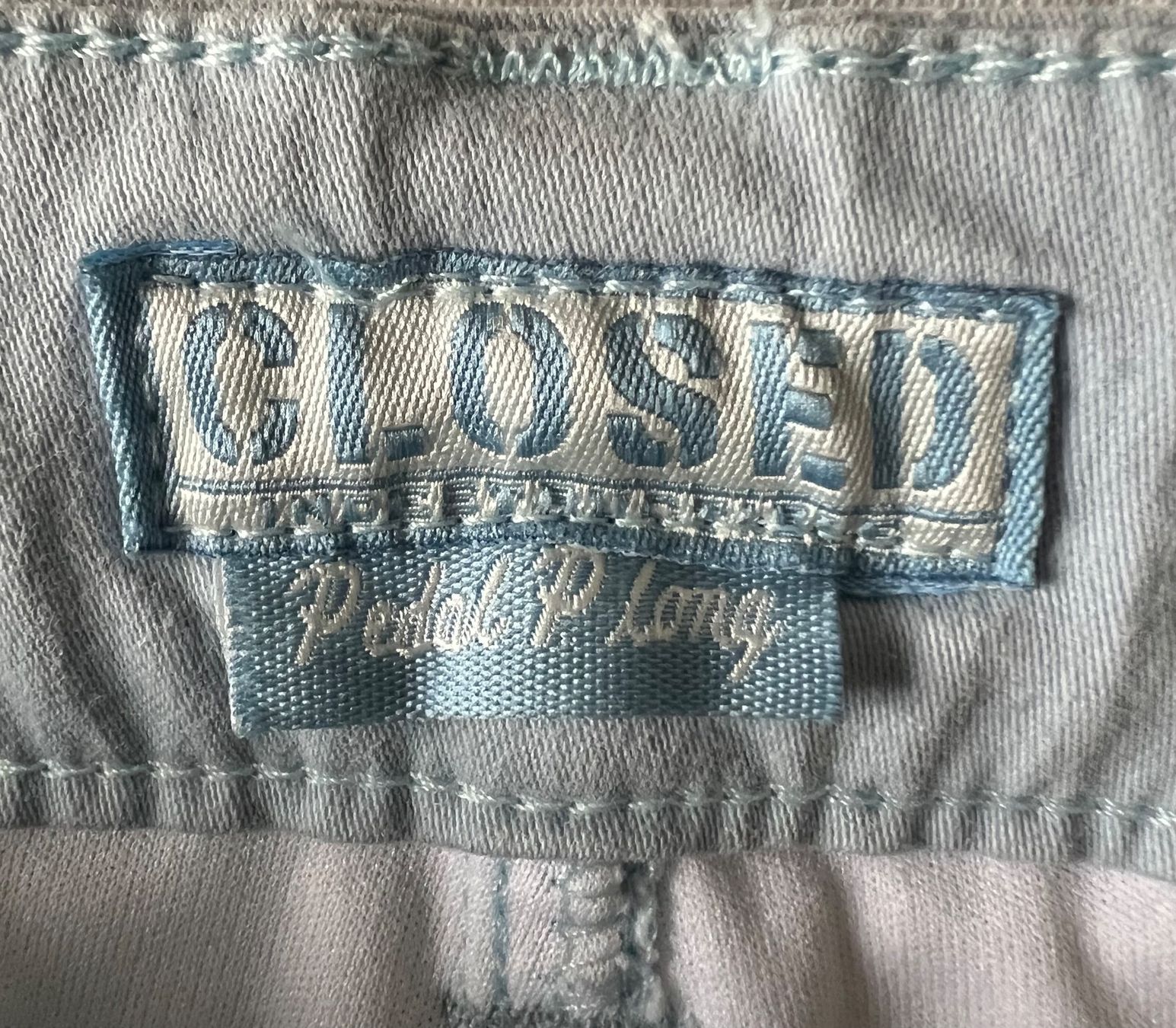 Closed Pantaloni: Closed Hose Pedal pusher Long, hellblau, Grösse 40 – Usato da Kilchberg ZH venduto da jul_d2j2 4