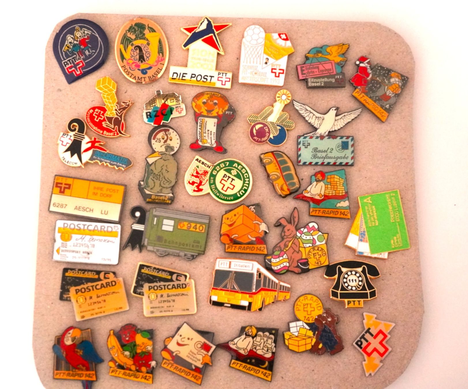Plaquettes & Badges: Lot Pin Post PTT,POST – D'occasion à Worb par worb01