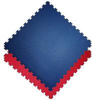 Kampfsportmatten / Rot-Blau / 2 cm (10 Stück = 10 m2)