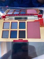 NEU Estee Lauder blau-graue Lidschatten Palette mit Rouge