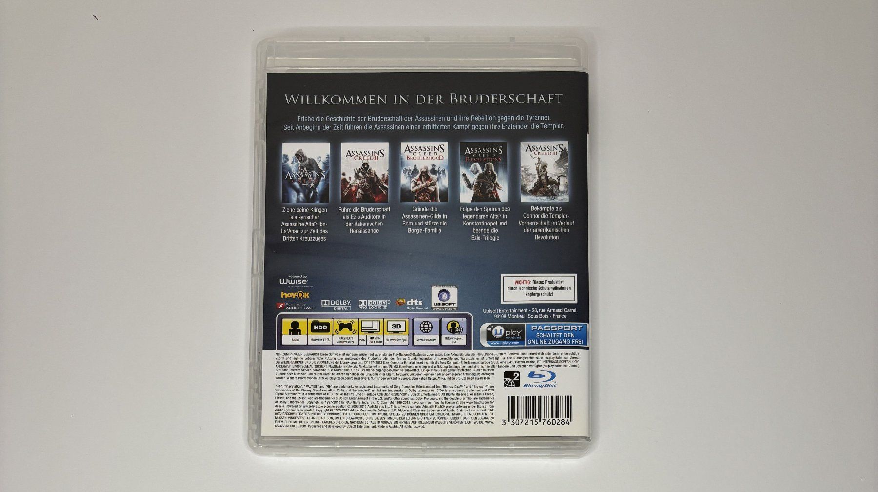 Giochi: PS3 - Assassin's Creed Heritage Collection – Usato da Allschwil venduto da Bullach 2