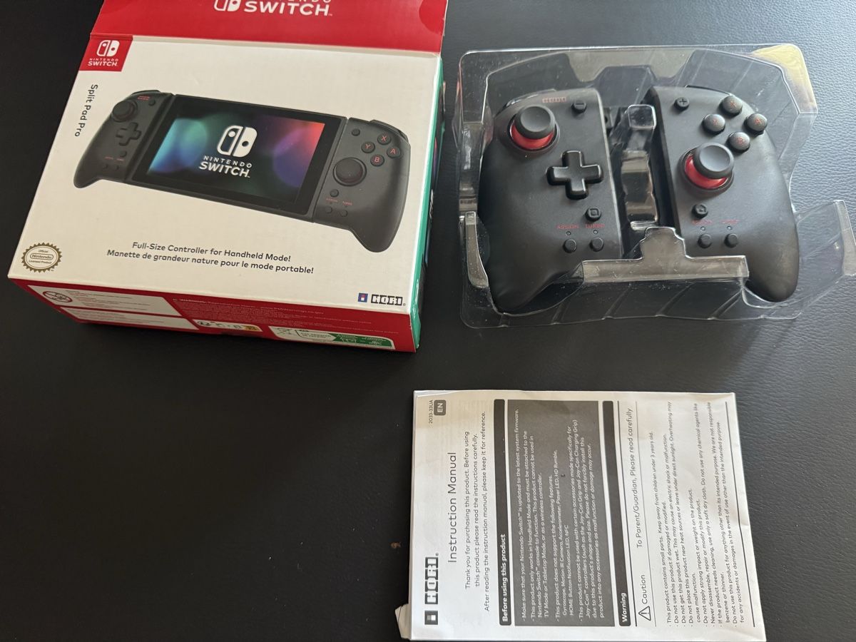 Controller: Manette Nintendo Switch Hori Split Pad Pro Noir – Usato da Blonay venduto da ADO_79 1