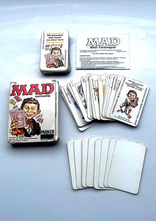 Parker Giochi: MAD Kartenspiel von Parker – Usato da Gümligen venduto da VIN-TAGE-ZONE