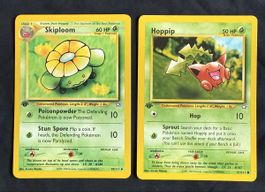 1st Edition Skiploom & Hoppip Set (Neo Genesis) - 49, 61/111