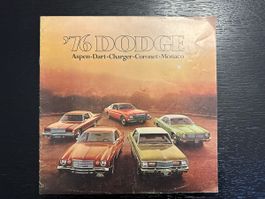 Dodge Prospekt des 1976 Jahrgangs