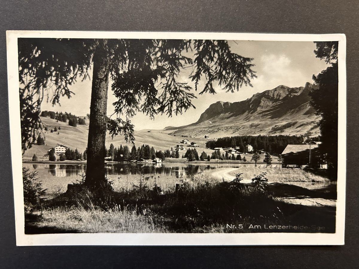 Cartoline postali: Lenzerheide See – Usato da Fanas venduto da Alessio11
