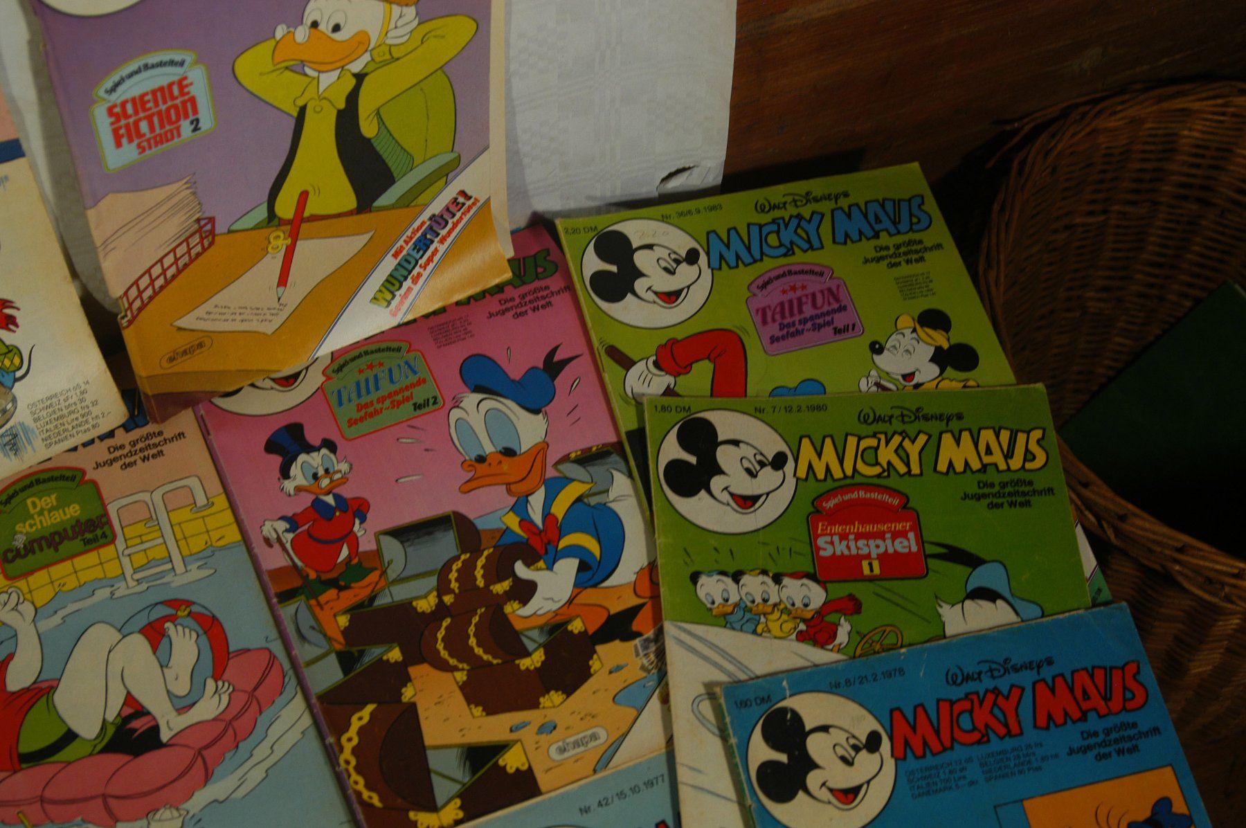 Fumetti: Micky Mouse Hefte 22 Stück um 1980 – Usato da Herisau venduto da Wisen 6