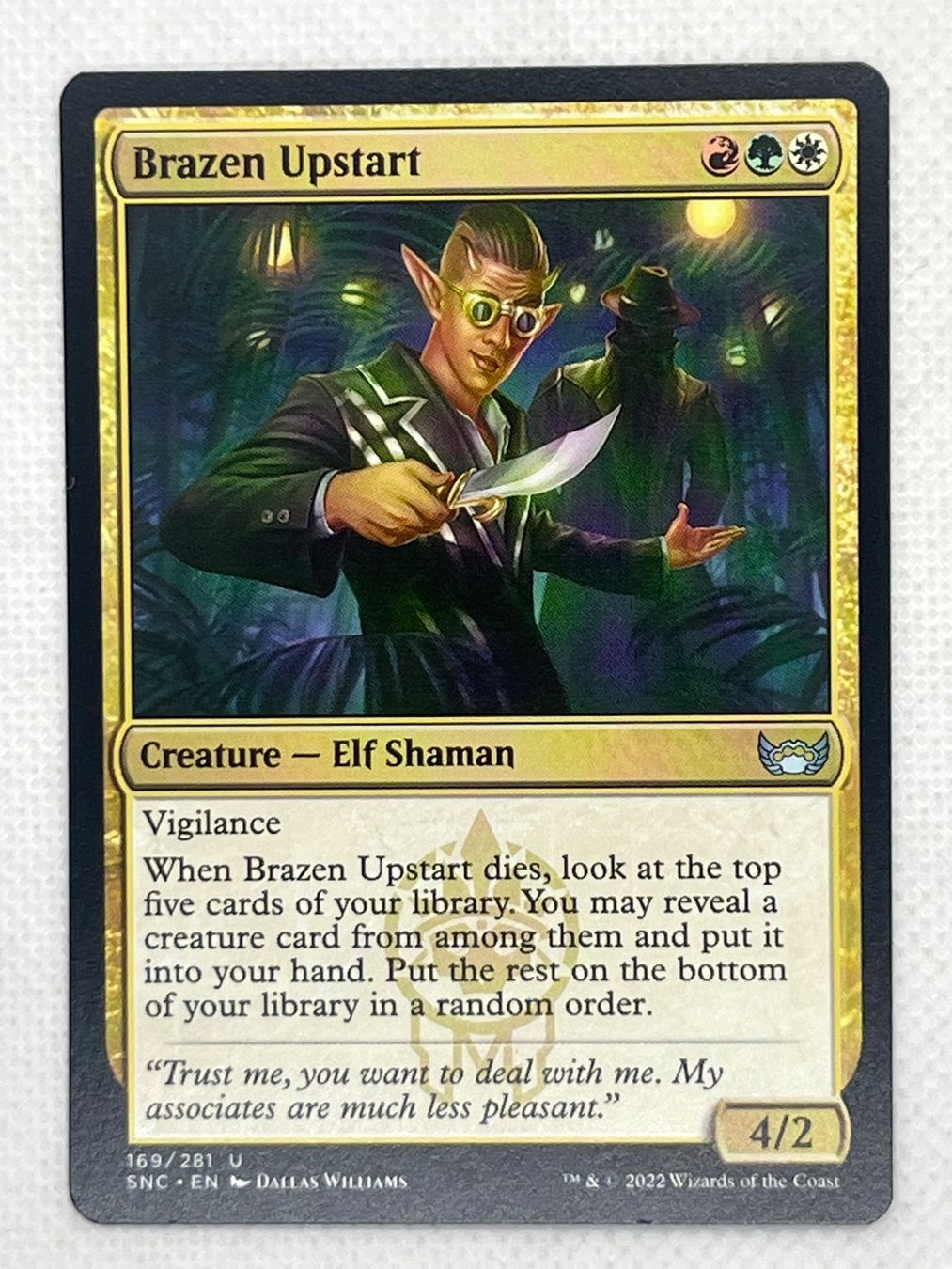 Magic The Gathering Sammelbilder & Trading cards: MTG Brazen Upstart, Top Zustand – Gebraucht aus Hinterkappelen von Kim1992