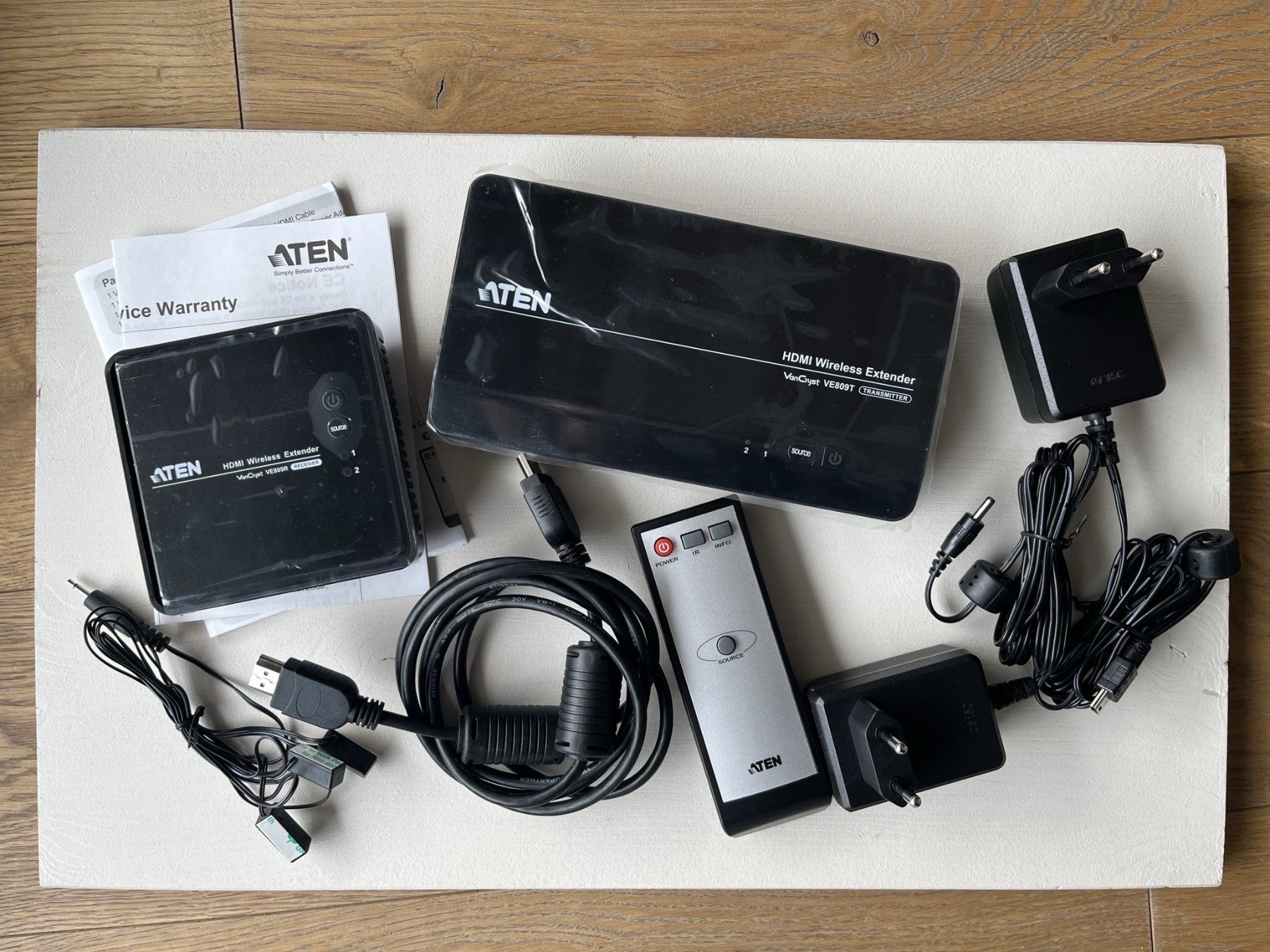 Adattatori: HDMI Wireless Extender ATEN VE 809T – Usato da Biel/Bienne venduto da com_qnr5 1