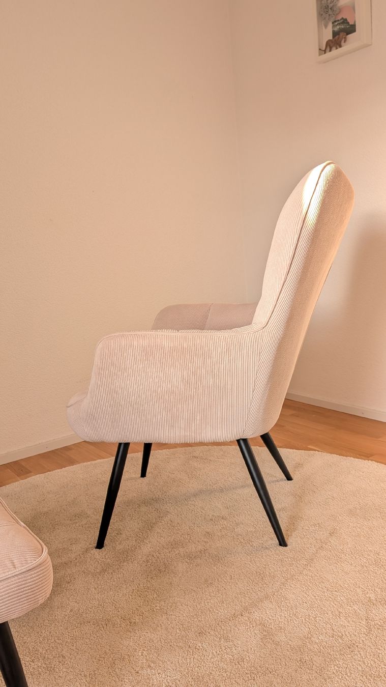 Sessel: Sessel / Stuhl mit Fusshocker "Neu" – Neu (gemäss Beschreibung) aus Niederwil SG von annas84 1