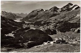 St. Moritz - Standseilbahn Muottas Muragl Bergstation