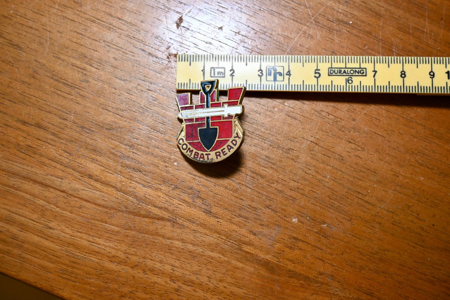 Placchette & Badge: VINTAGE US Army - 130th Engineer Brigade Emaille Pin – Usato da Pfaffhausen venduto da mono_rec 4