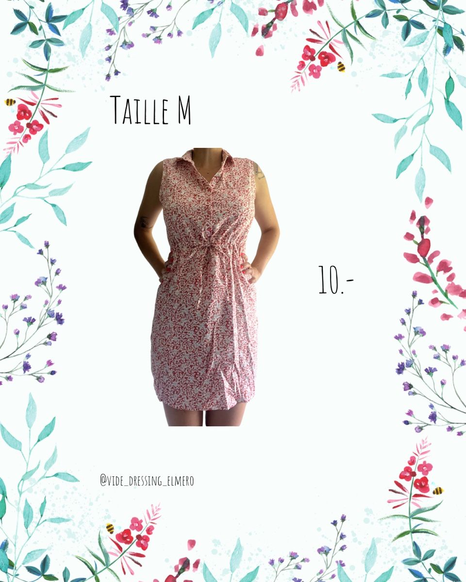 Vestiti: Robe à fleurs – Nuovo (secondo la descrizione) da Massonnens venduto da Rebelle88 2