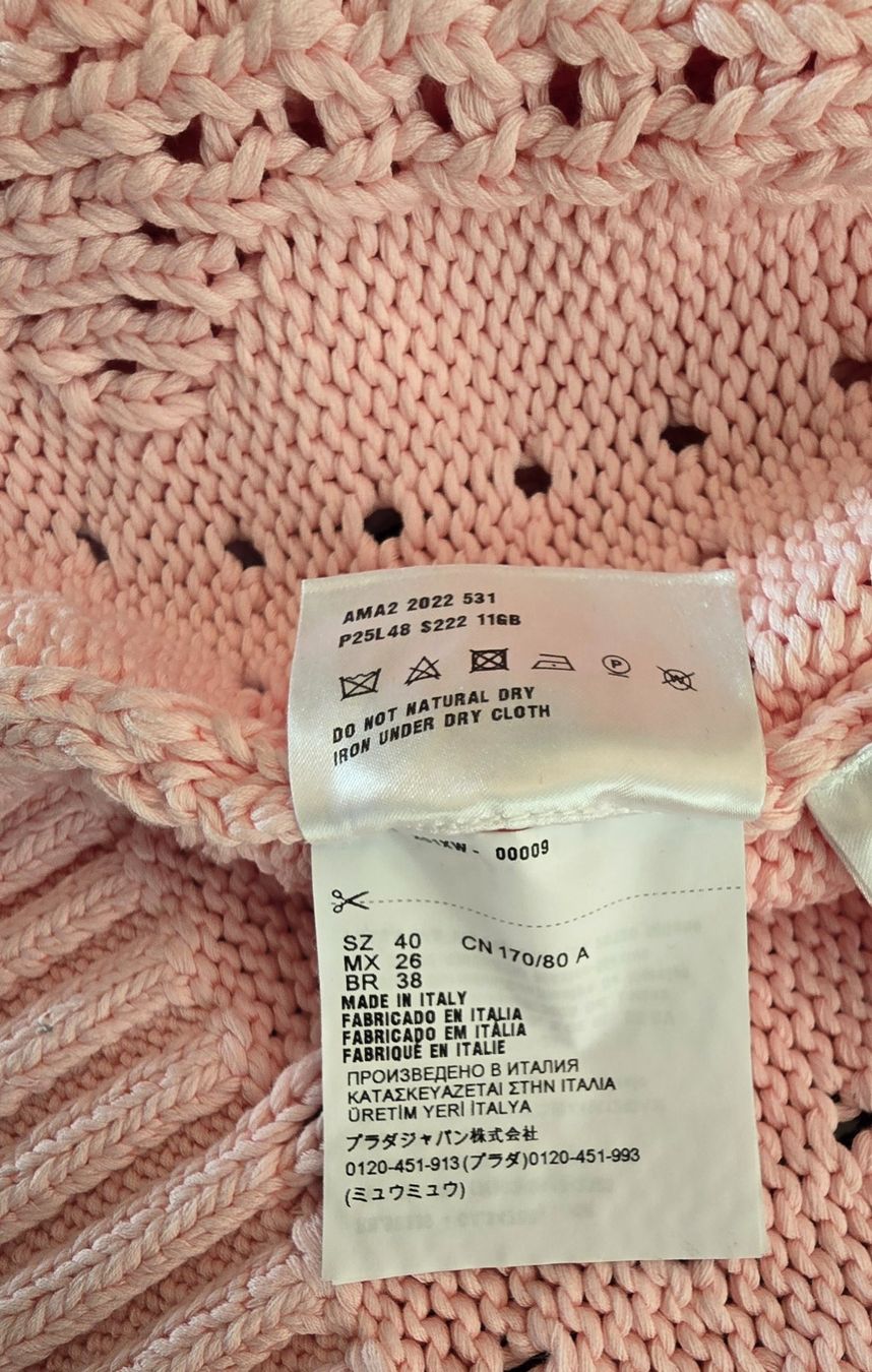 Maglioni & Felpe: Prada Strickjacke Garn Rosa, Gr 40 🌸 – Nuovo (secondo la descrizione) da Meggen venduto da everydaysale 2