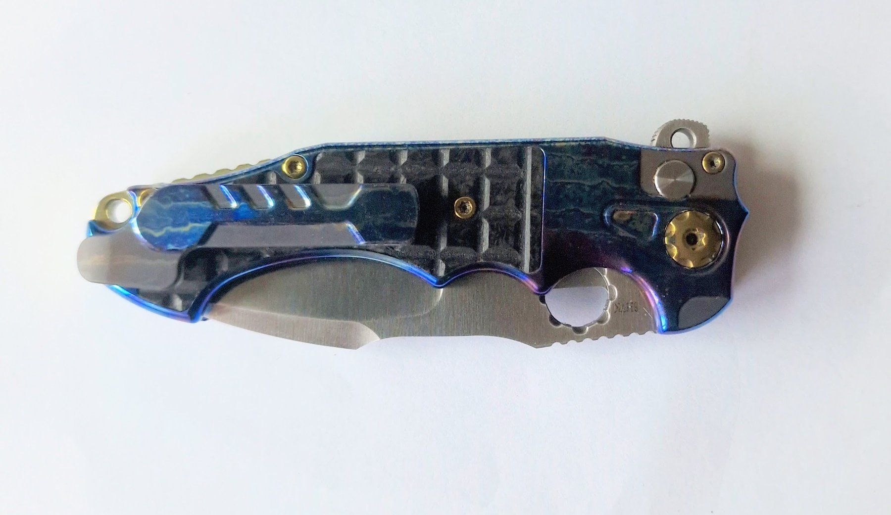 Coltelli tascabile: André De Villier Mini Alpha Acid Rain, – Nuovo e nell'imballaggio originale da Carouge GE venduto da dan_pv2t 7