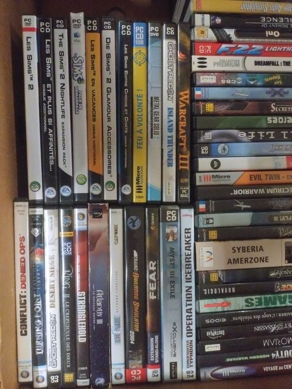 Giochi: Jeux PC divers - Warcraft, Atlantis, Exile, Star Wars – Usato da Farvagny-le-Grand venduto da LaCaverne 4
