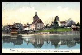 AK Arbon, Kirche und Seeufer