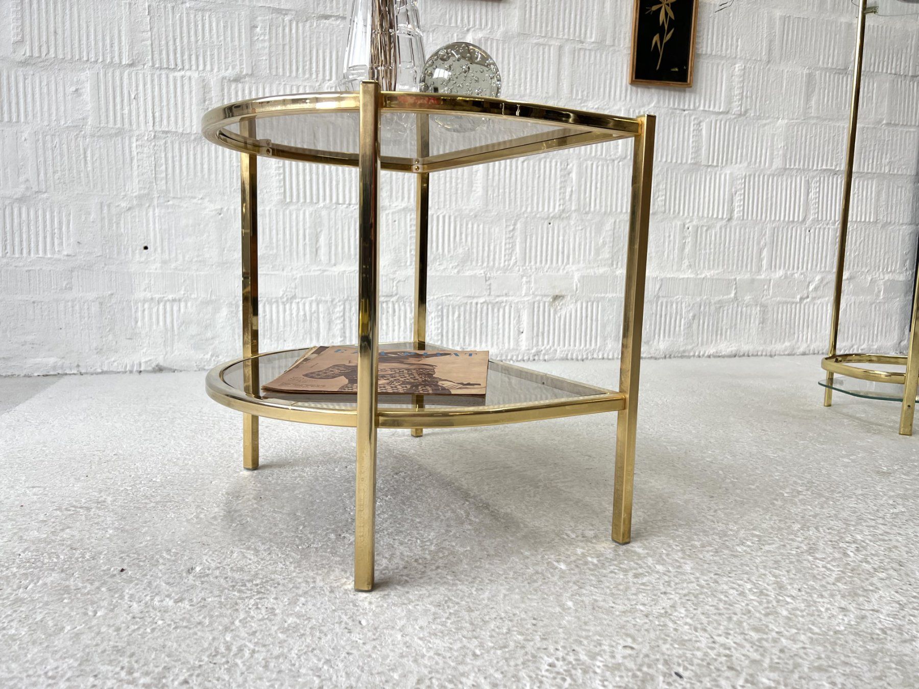 Tavoli: Vintage Beistelltisch - Messing – Usato da Walzenhausen venduto da stilvollwohnen 8
