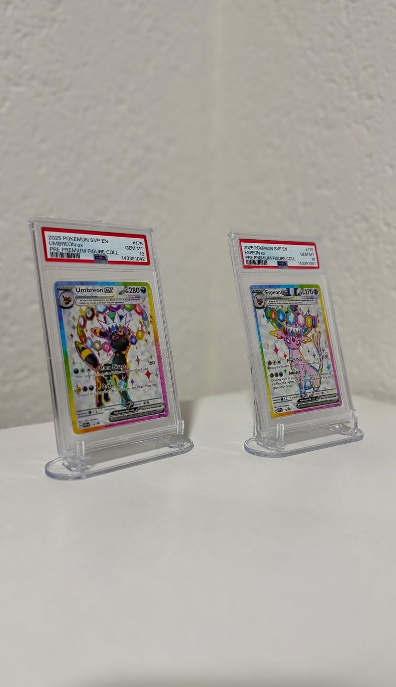 Cartoline: UmbreonEX und EspeonEX PSA10 Sequential Cert. Nr. – Nuovo e nell'imballaggio originale da Kleinlützel venduto da Slab_Village