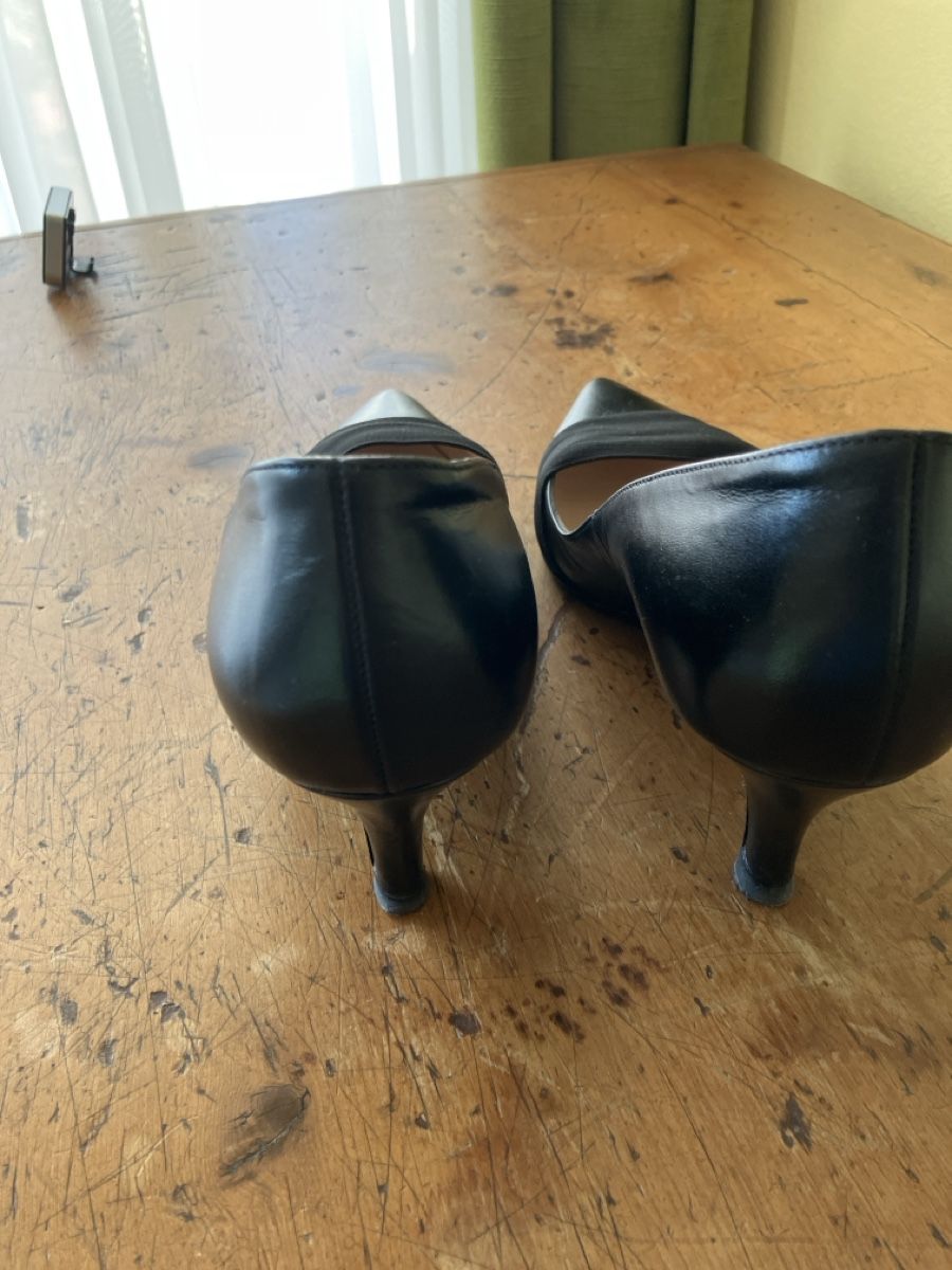 Kaiser Damenschuhe: Peter Kaiser Echt Leder Pumps Schwarz, Gr. 38. Top! – Gebraucht aus Zürich von ste_5hsh 1