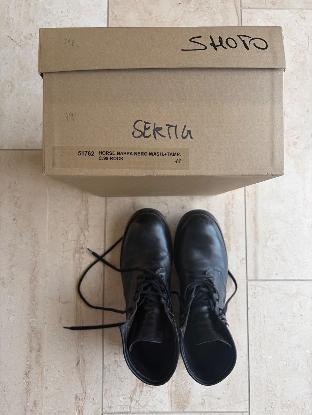 Herrenschuhe: Shoto Boots Black - 43 – Gebraucht aus Wangen b. Olten von ricochet56 2