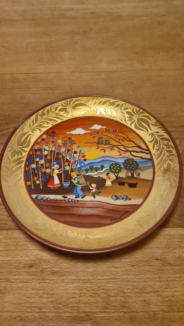Piatti: De Wân Objet d'Art Wandteller – Usato da Zürich venduto da anna.caterina