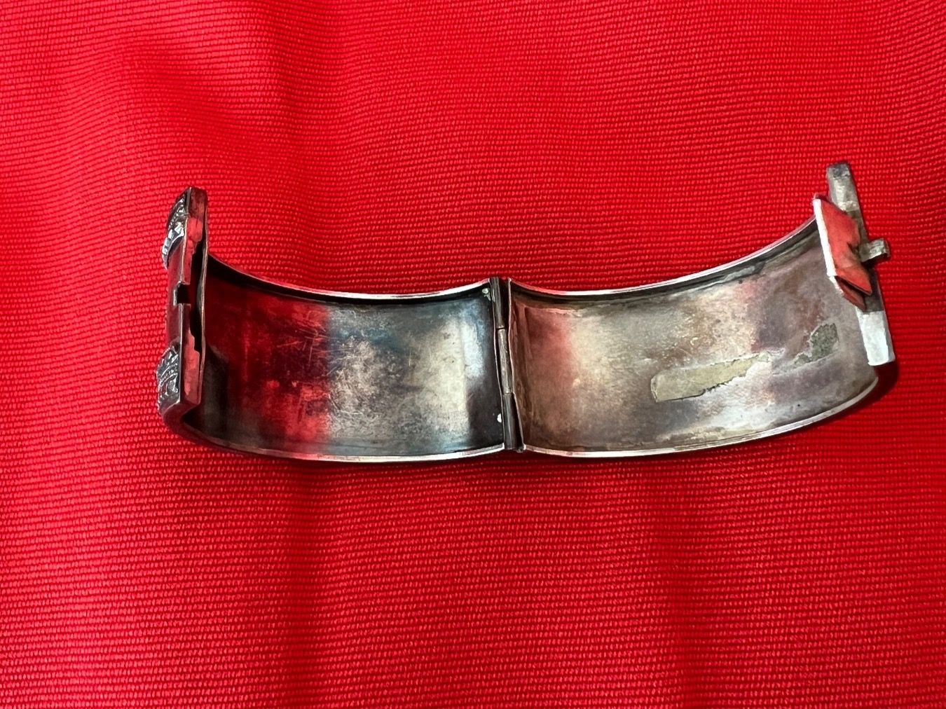 Bracciali & Braccialetti: Antiker Silberarmreif/Bangle, ca 1870 – Usato da Iragna venduto da Flips03 6