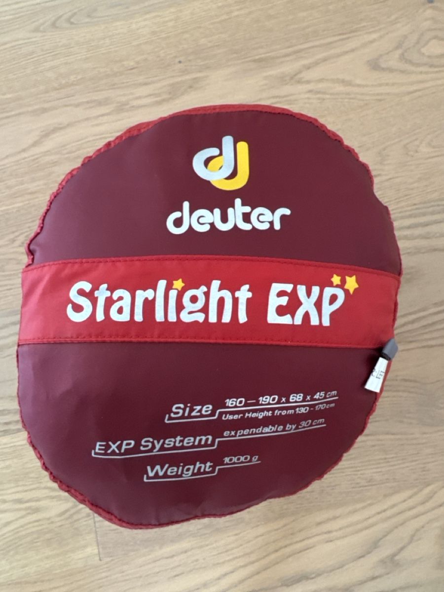 Sacchi a pelo: Deuter Schlafsack Starlight EXP rot  – Usato da Grüt (Gossau ZH) venduto da Matthias118 3