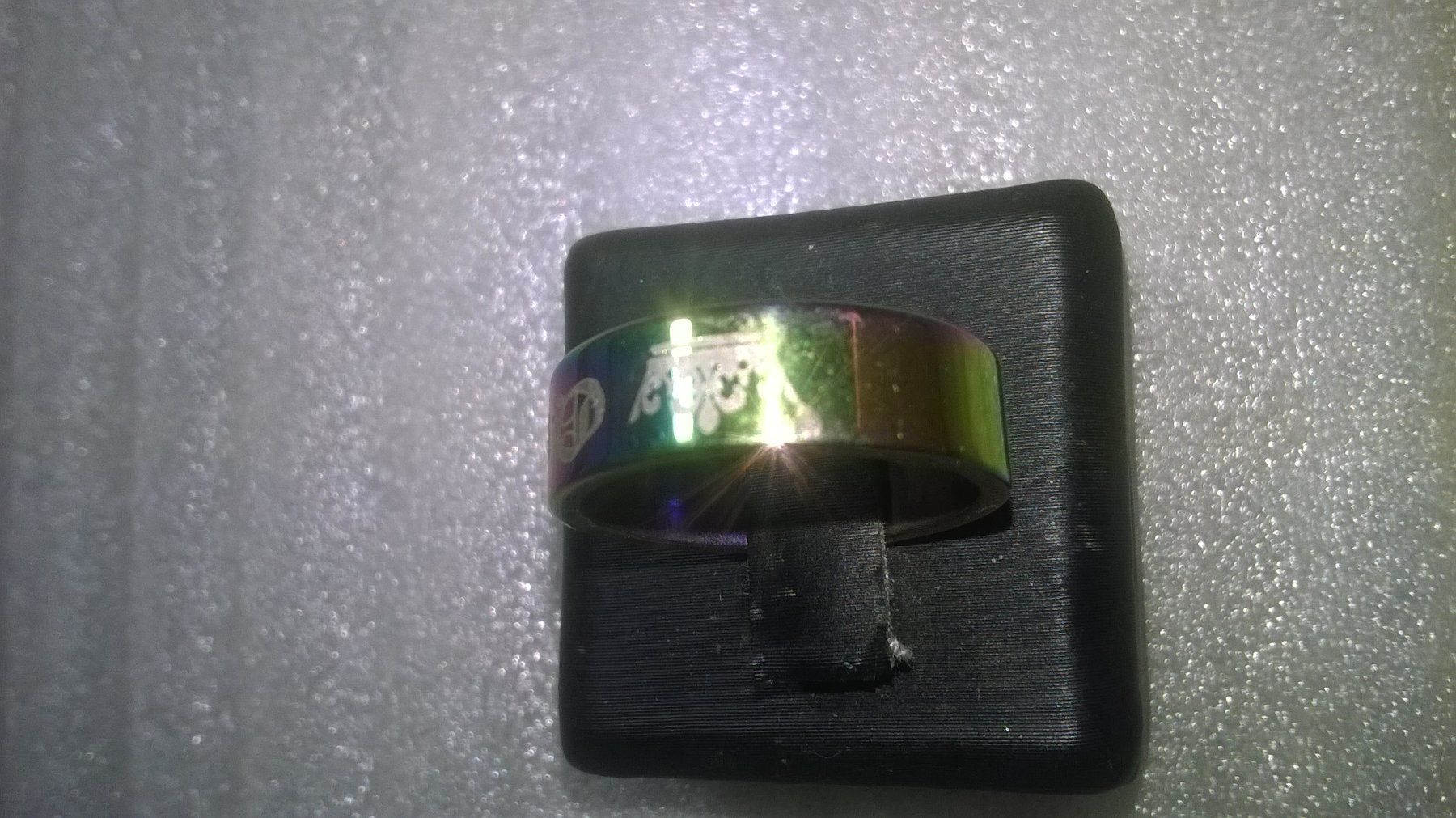 Anelli: RING EDELSTHAL,,QUEEN,,,REGENBOGEN FARBE – Nuovo (secondo la descrizione) da Basel venduto da bijoutrie_4 2