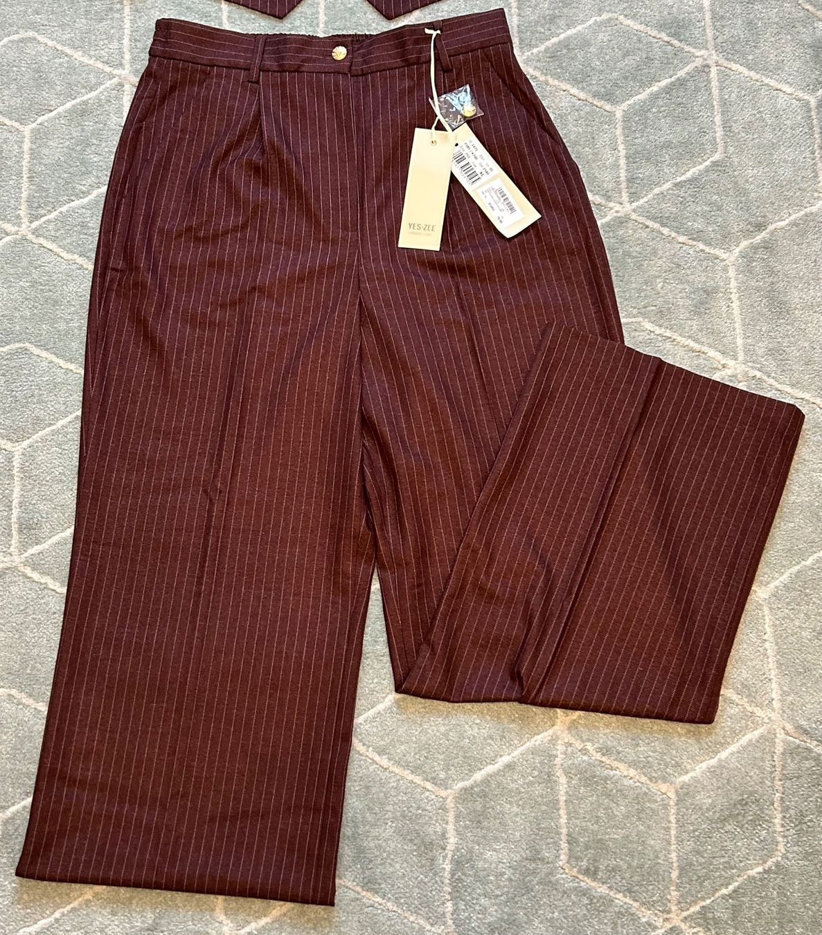 Pantaloni: Hose XL, Bordeaux, Yes Zee – Nuovo e nell'imballaggio originale da Bützberg venduto da Mr.Diamond17