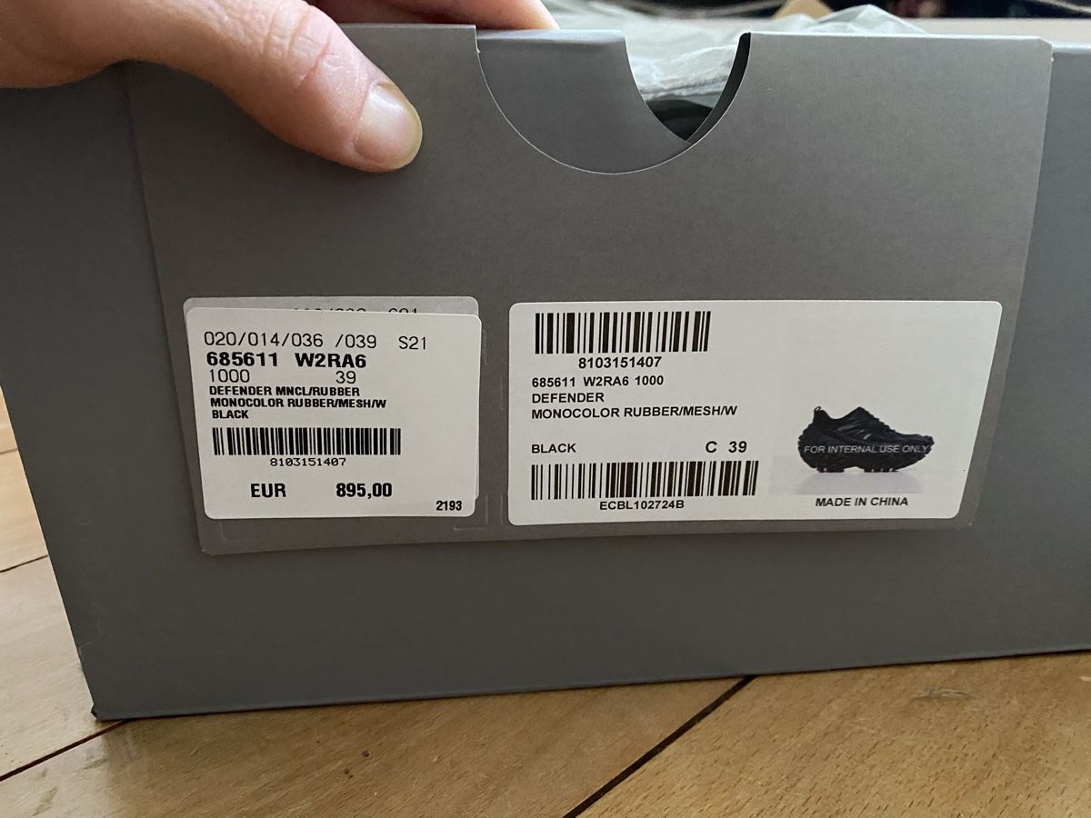 Balenciaga Scarpe da donna: Balenciaga Defender Sneaker Schwarz Grösse 39 – Nuovo (secondo la descrizione) da Luzern venduto da nee_zjh6 7