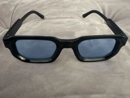 Trendige Sonnenbrille mit speziellem Design, Schwarz, Neu!