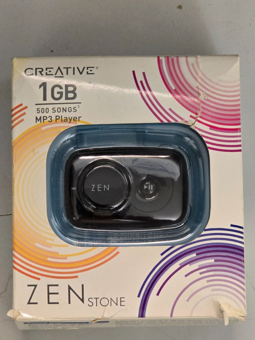 Creative Lettore multimediale portatile: MP3-Player: Creative Zen Stone – Usato da Reinach AG venduto da softwareladen