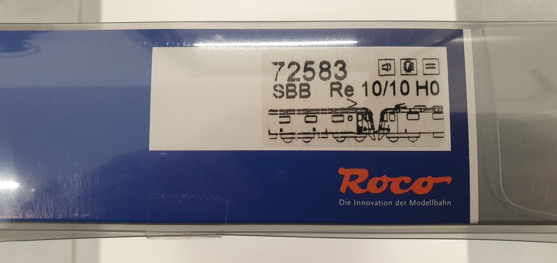 Roco Modellini di ferrovie: Roco 72583 SBB Re 10/10 Epoche V-VI, mit Sound-Decoder – Nuovo (secondo la descrizione) da Würenlos venduto da juruth 1