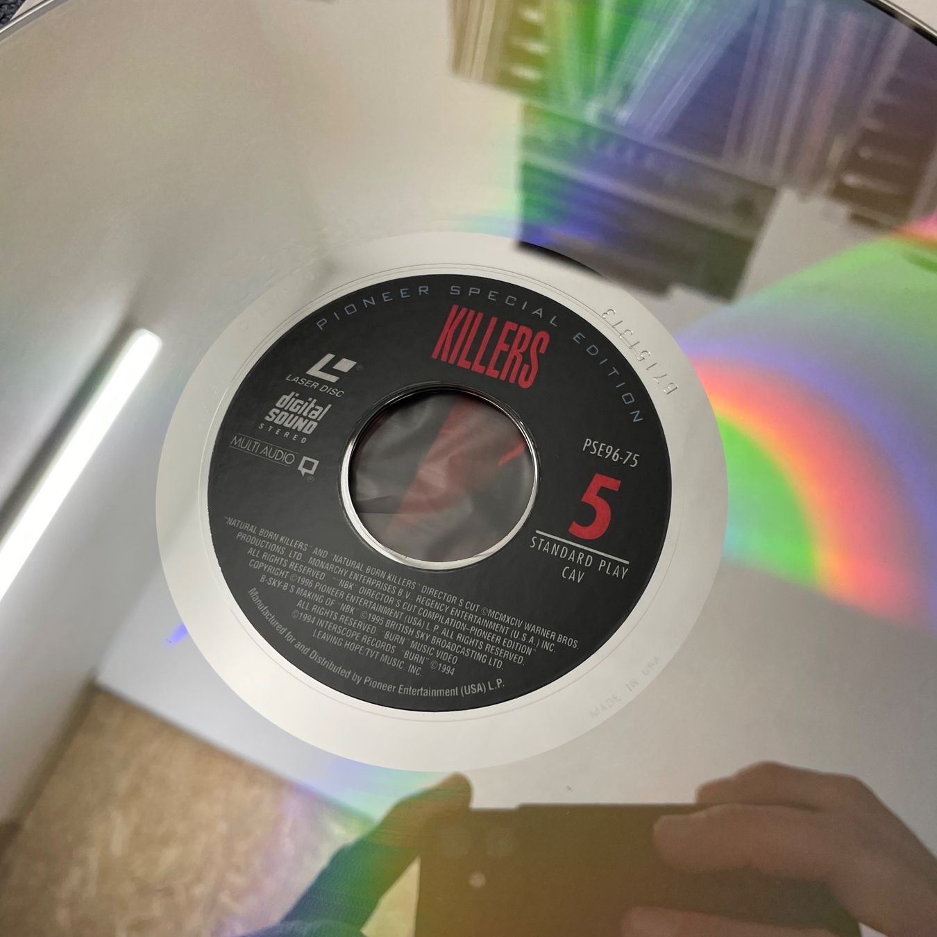 Alle DVDs: Natural Born Killers - BOX - LASER DISC - LD - Engl. Orig. – Gebraucht aus Stans von Brode 7